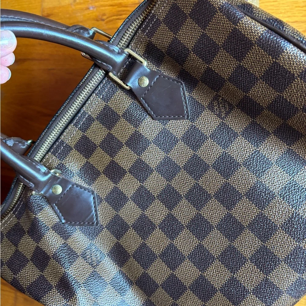 LOUIS VUITTON Damier Ebene canvas, the Speedy 30 100% AUTHENTIC!!!! - Picture 2 of 16